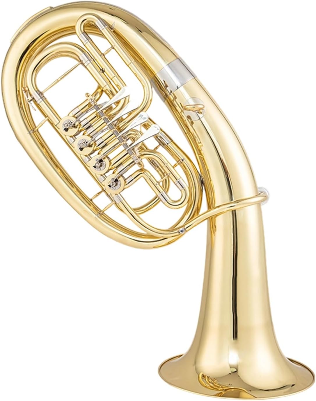 Three Or Four Flat Key Tenor Horn In B Euphonium Instrument Euphonium All-brass Instrument(2)