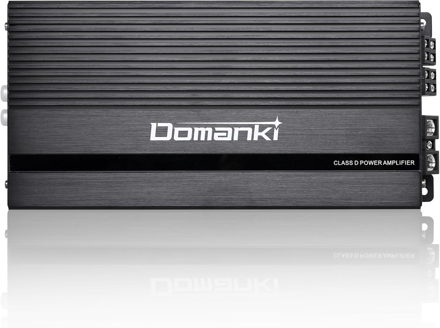 920 Watts 4 Channel Class D Car Audio Amplifier, Bridgeable Full Range Car Amp with Crossover, Low/High Level Inputs - Multichannel