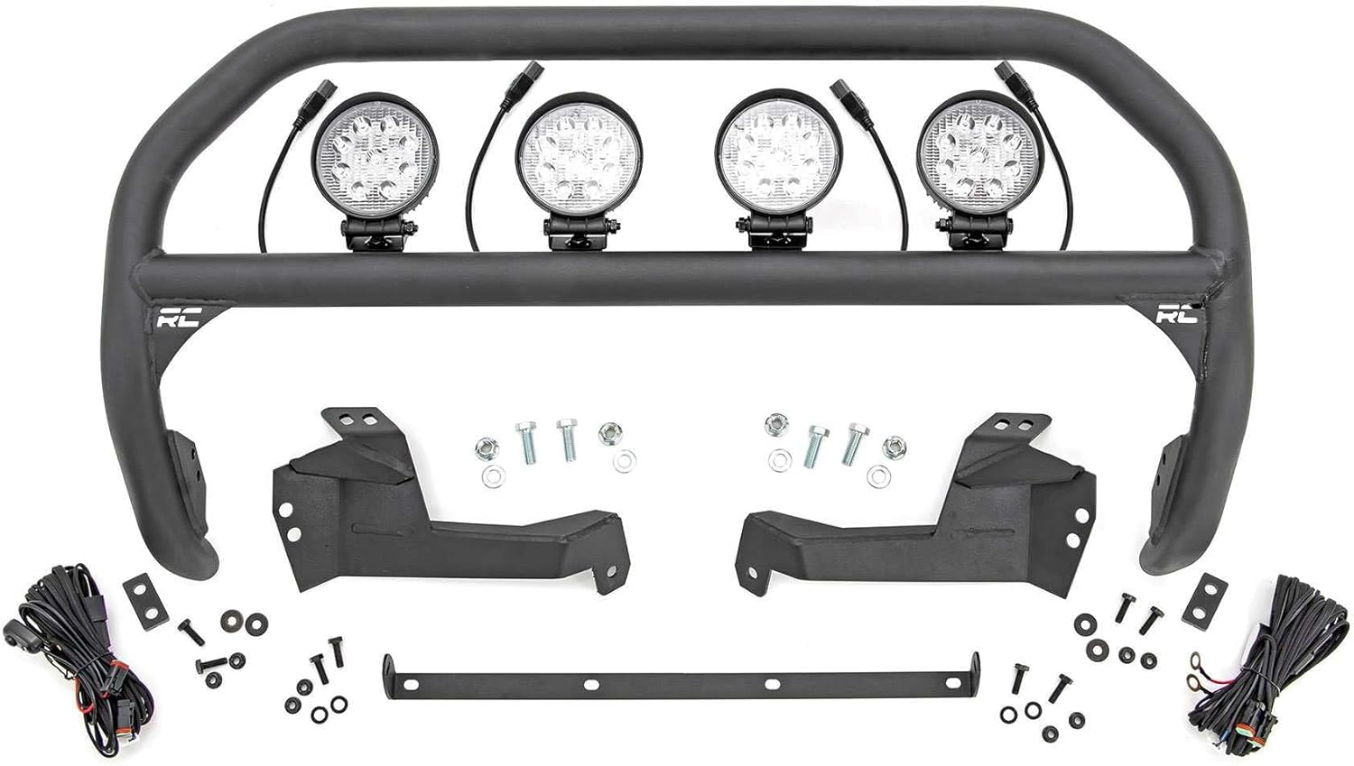 Rough Country Nudge Bar with Quad 4