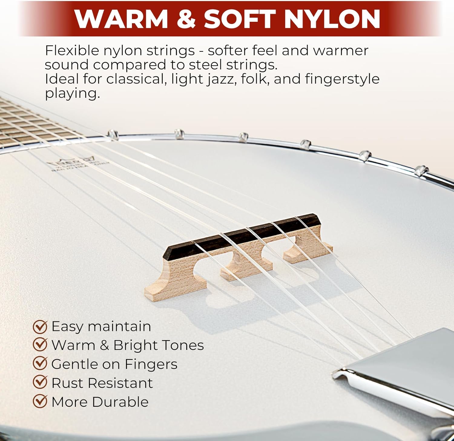 Vangoa Purple Violin 4/4 Size + 38inch 5 String Banjo Music Ultimate Bundle for Beginners Teenagers and Adults - Complete Starter Kits with Full Accessories - Ideal Musical Gift Bundle