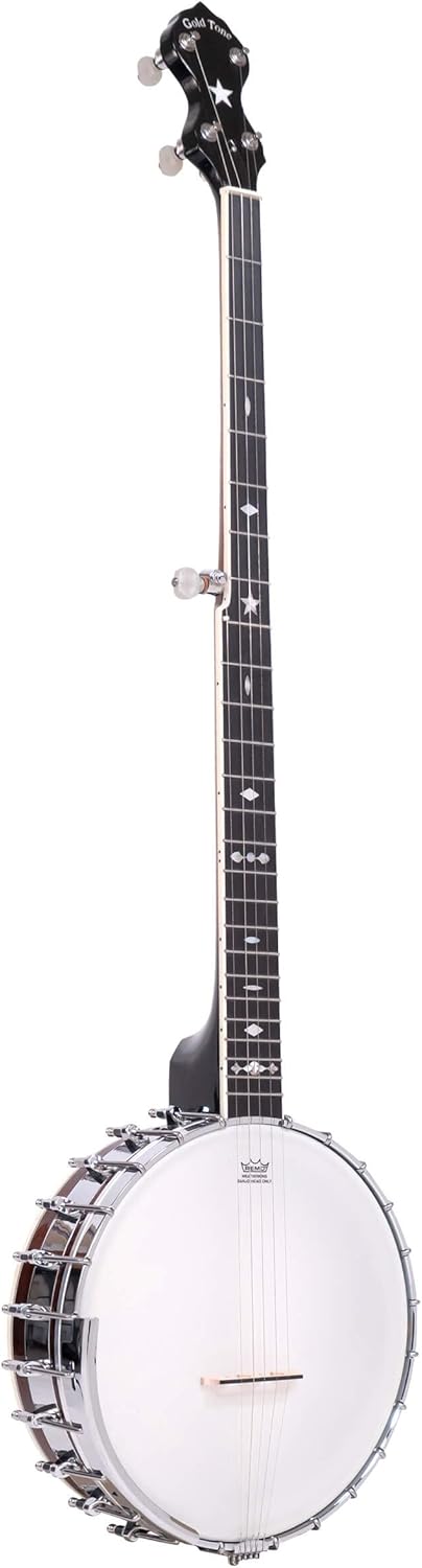 Gold Tone OT-800LN Long Neck Banjo with Deluxe Hardshell Case