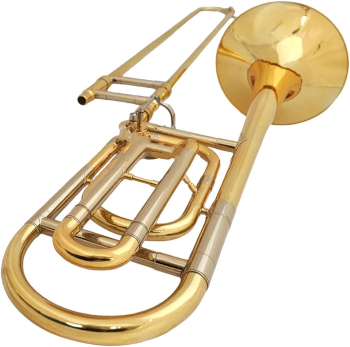 Adult Trombone Instrument Bb/f Alto Trombone In B Flat Lacquer Metal Professional Instrument With Case