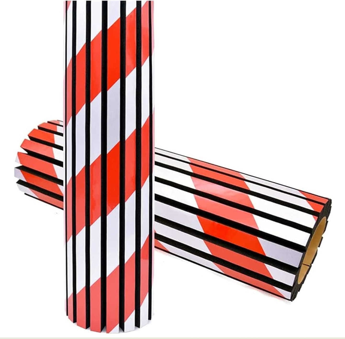 Foam Wall Corner Guard for Parking Garages, Thick Garage Wall Protector, Wall Edge Protector Protect Your Car(Red+White,16pcs)