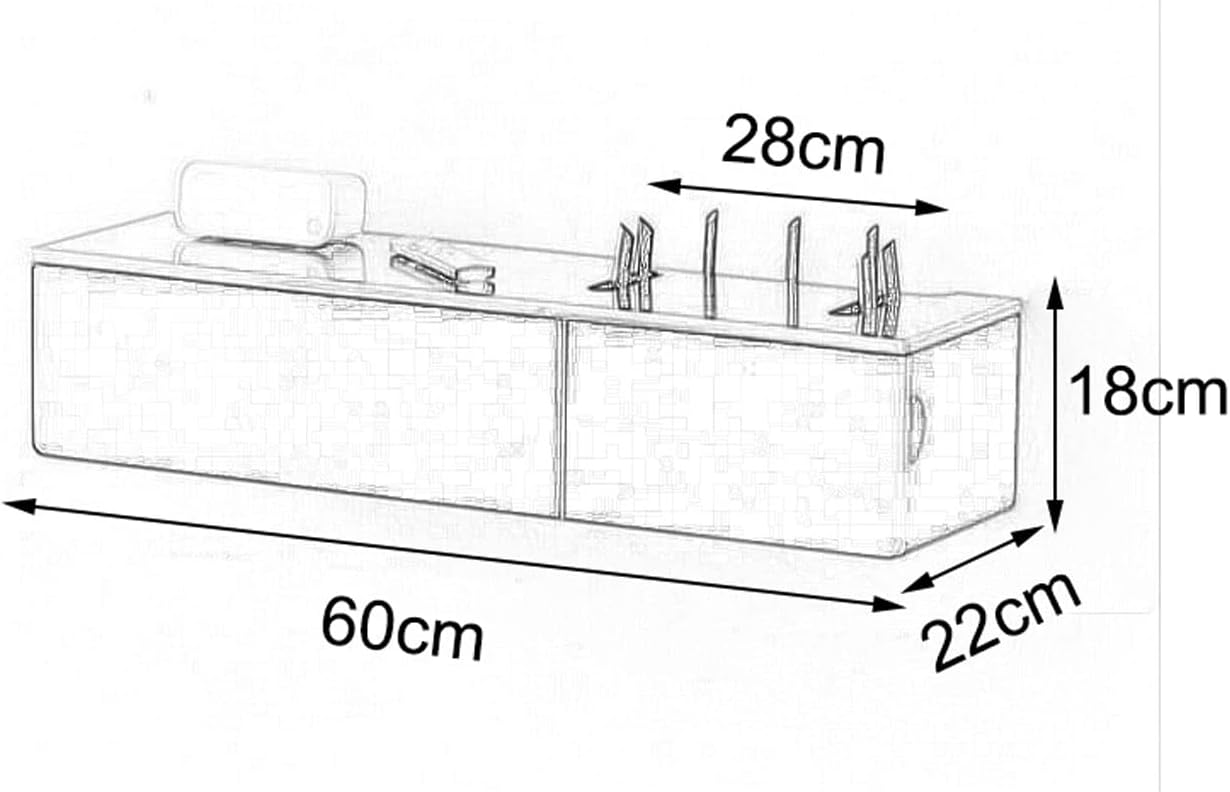 Wall Shelf Floating Shelf Wall mounted TV Shelf TV Stand TV Media Console Set-top box Router Storage Shelf TV Background Wall Decorative Shelf Wall Mount Corner Shelves TV board Display shelves