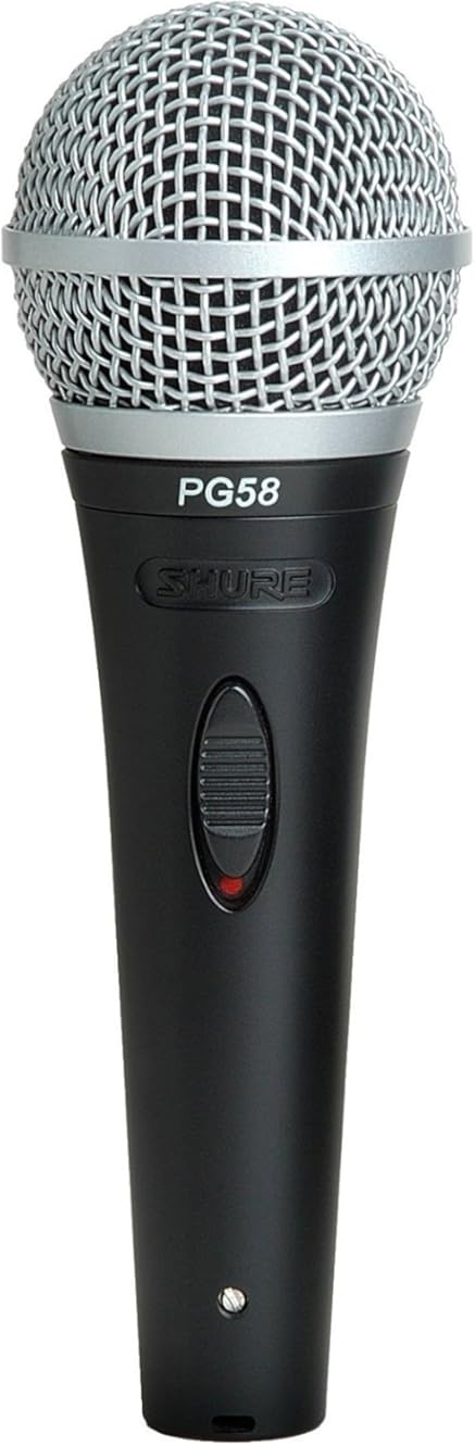 Shure PG58-LC Vocal Dynamic Microphone, Cardioid