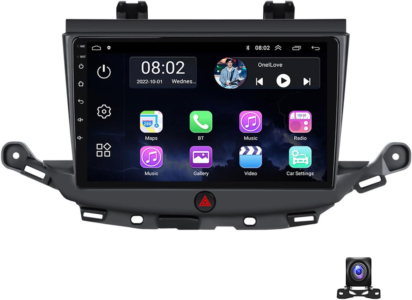 Android 11 Car Stereo with Bluetooth, 9 Inch Touch Screen Car Stereo for Opel Astra K 2016~2020 with 720P Backup Camera, Carplay/Auto, DSP, RDS AM FM Car Radio Receiver,Y1 1g+16g