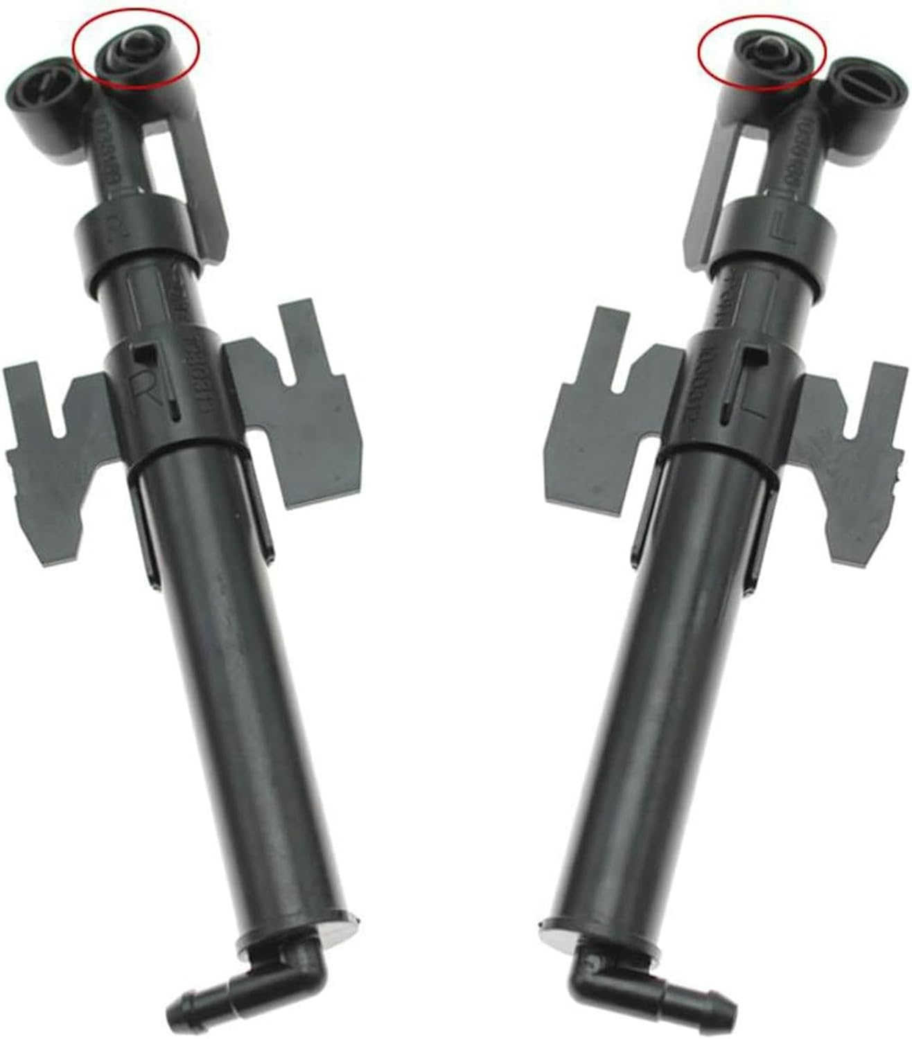 Car Headlight Washer Nozzle 2Pcs Car Headlight Washer Nozzle 31349383 31349382 Head Light Cleaning Jet Pump for Volvo for Xc90 Mk2 2.0L 2016-2020