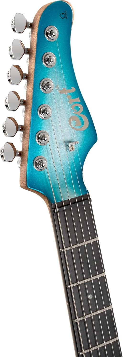 Cort G300 Glam 6-String Electric Guitar Polar Ice Metallic