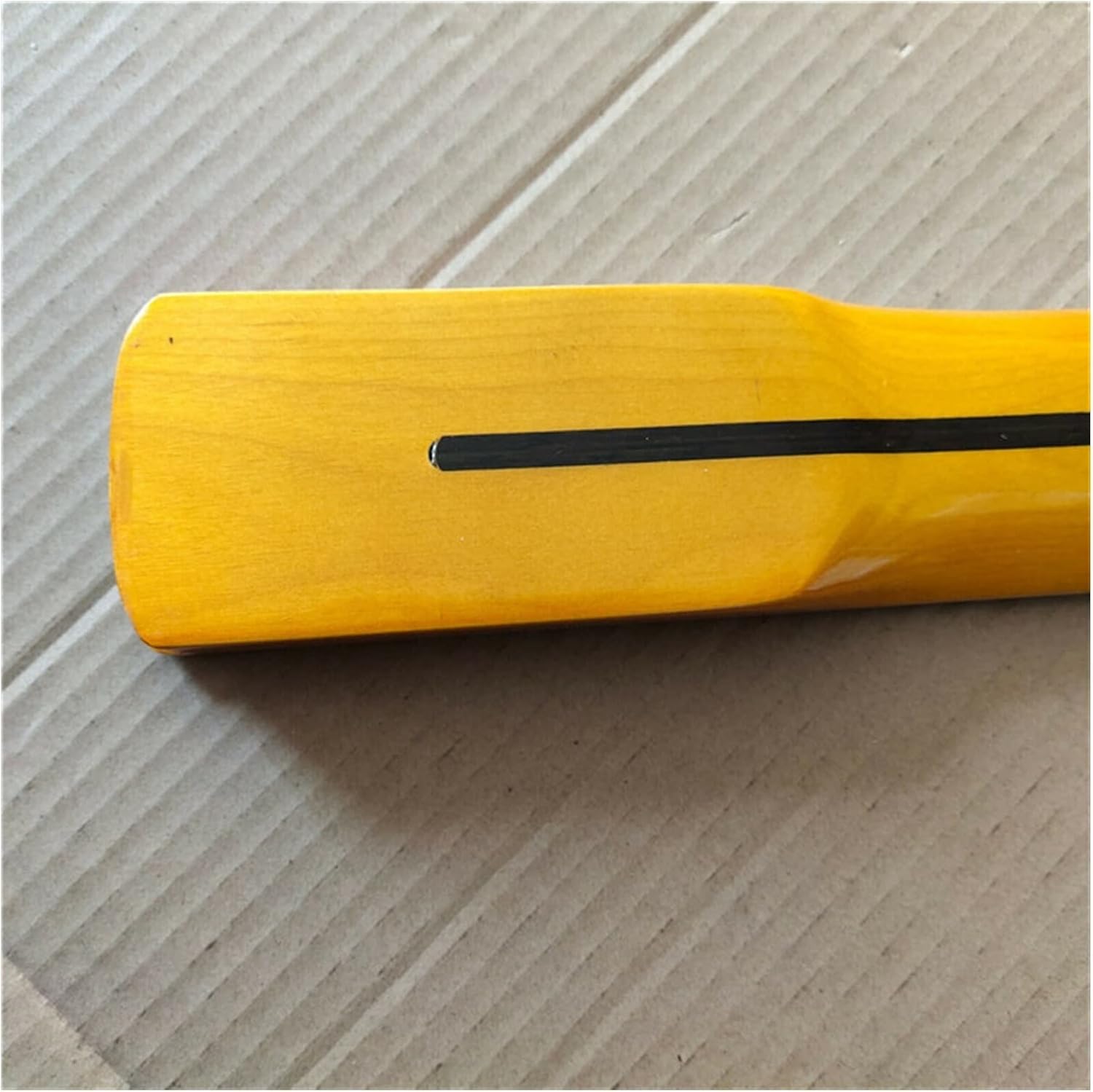 TSTS Maple 21 Frets Bass Guitar Neck 4 String Rosewood Fingerboard Bass Neck Replace Guitar ​Neck Replacement