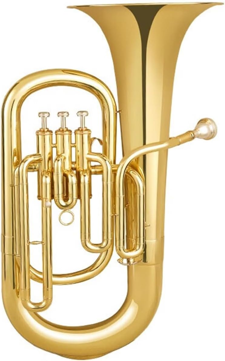 B Flat Euphonium An Instrument For Adults And Beginners To Play Three Keyboard Euphonium All-brass Instrument