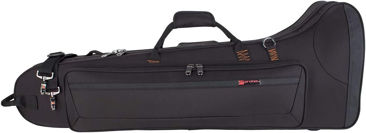Protec Tenor Trombone Contoured PRO PAC Case - Black, Model PB306CT
