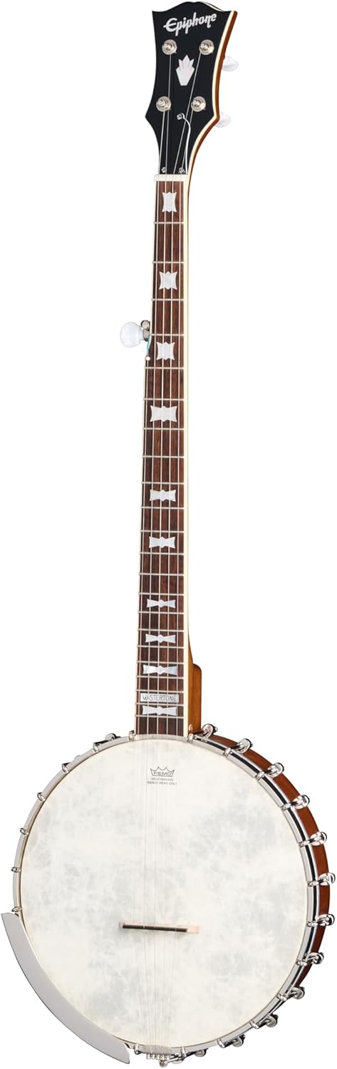 Epiphone Mastertone Bowtie Open Back Banjo with Bag