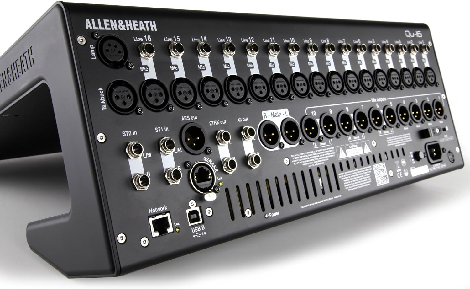 Allen & Heath Qu-16 Rack Mountable Digital Mixer for Live, Studio and Installation