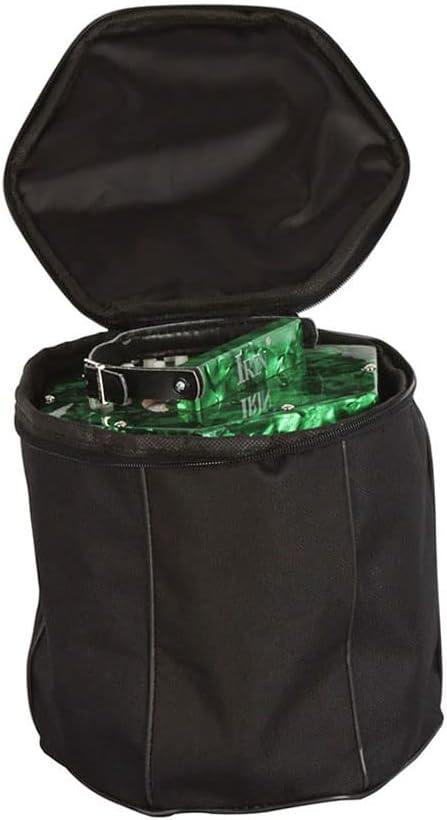 Concertina Accordion Acordeon Acordion Accordion Instrument Anglo-style concertina 20-Button 40-Reed Anglo Style with Carrying Bag Red Pine (Green)
