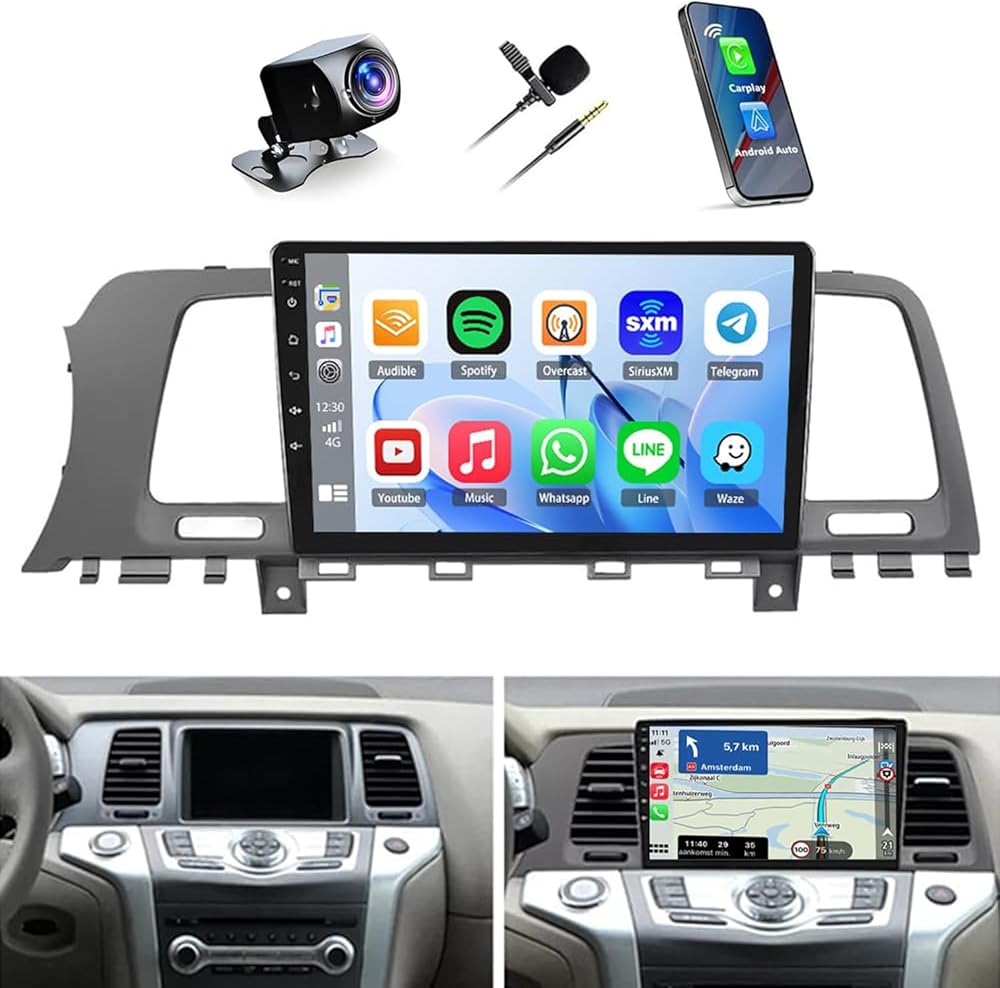 Android 13 Car Radio Stereo for Nissan Murano Z51 2008-2014,9