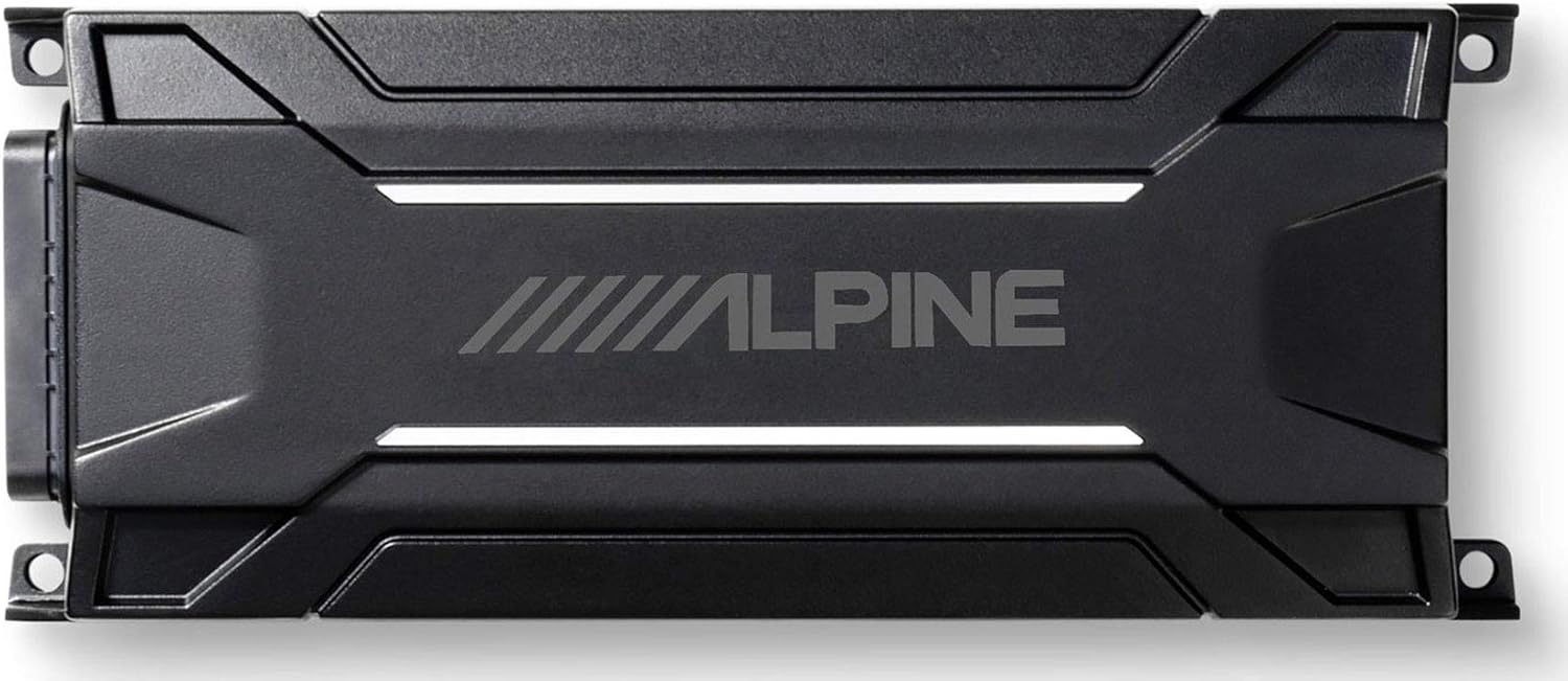 Alpine KTA-30FW 600 Watt 4-Channel Small Mini Car Audio Amplifier Power Pack Amp