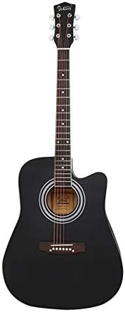 Music Lover GT502 41-Inch Notch Spruce Panel Matte Edging Folk Guitar Bag Shield Wrench Black 3-7 Days Delivery