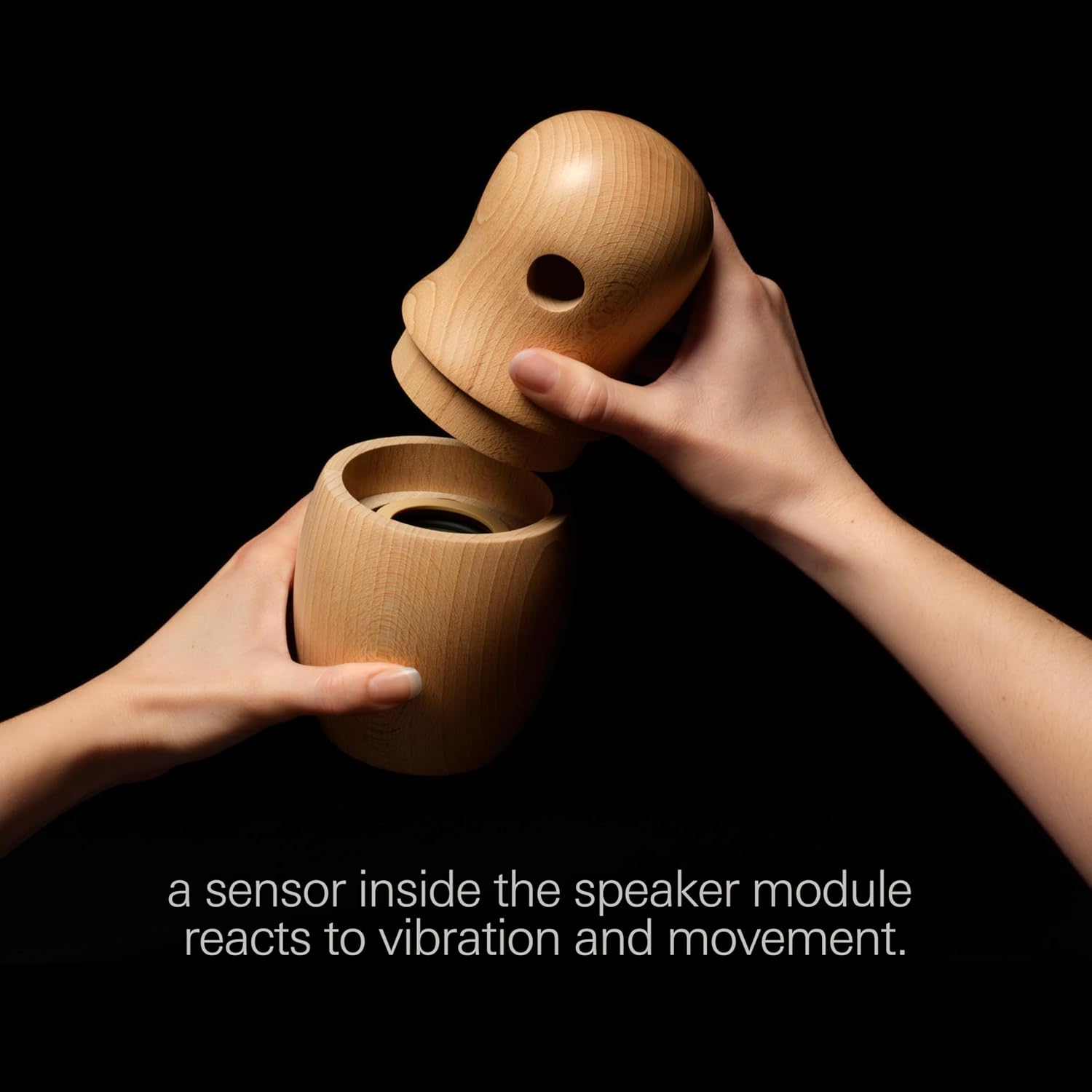 teenage engineering wooden choir singing sound module choir doll with internal speaker, midi and ble compatible (bogdan)