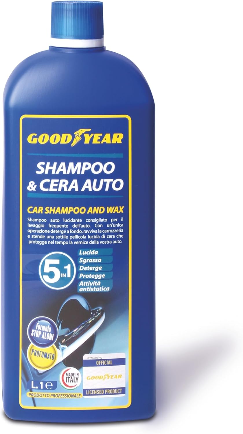 Goodyear Bottari 77808 Car Care Shampoo and Wax