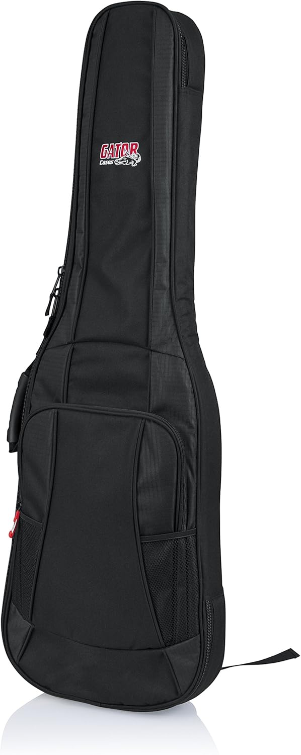 Gator Cases 4G Series Gig Bag For Electric Guitars with Adjustable Backpack Straps, Fits Jazzmaster Style Guitars (GB-4G-JMASTER)