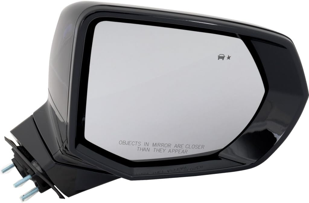 For Chevy Tahoe/Suburban 2021 2022 2023 2024 Door Mirror Passenger Side | Power | Heated | Manual Foldaway With Blind Spot Detection Paint to Match | Replacement For GM1321657 | CVS2-9410-0R, 8497731