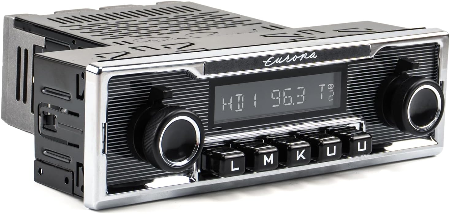 RetroSound Europa DIN Radio Motor 4HD