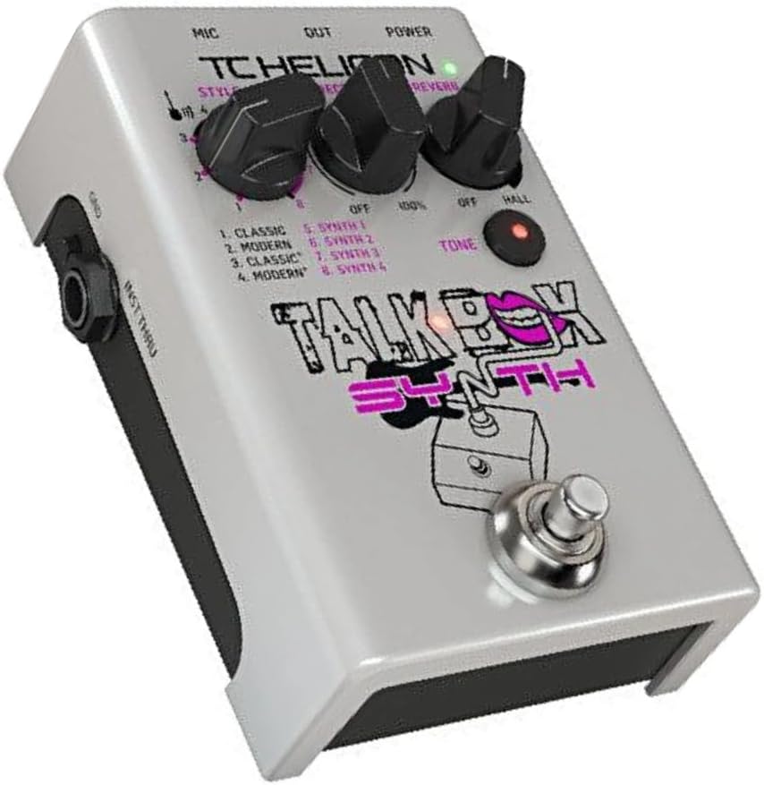 TC Helicon TalkBox Synth Guitar and Vocal Effects Processor