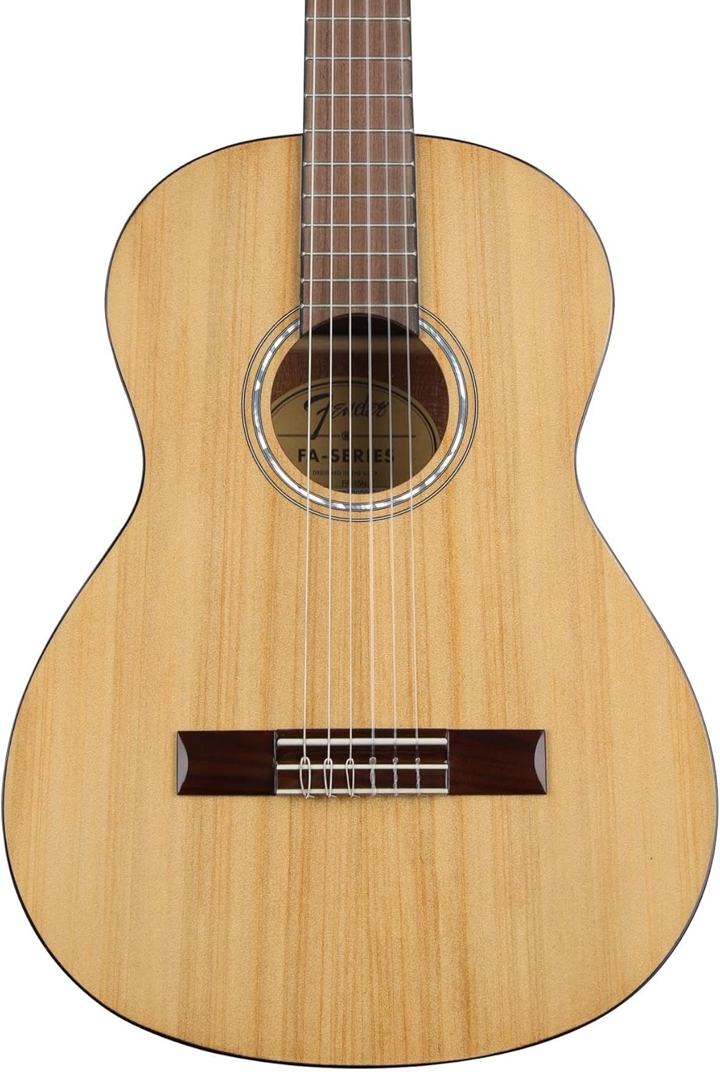 Fender FA-15 3/4 Scale Nylon Acoustic Guitar Essentials Bundle - Natural