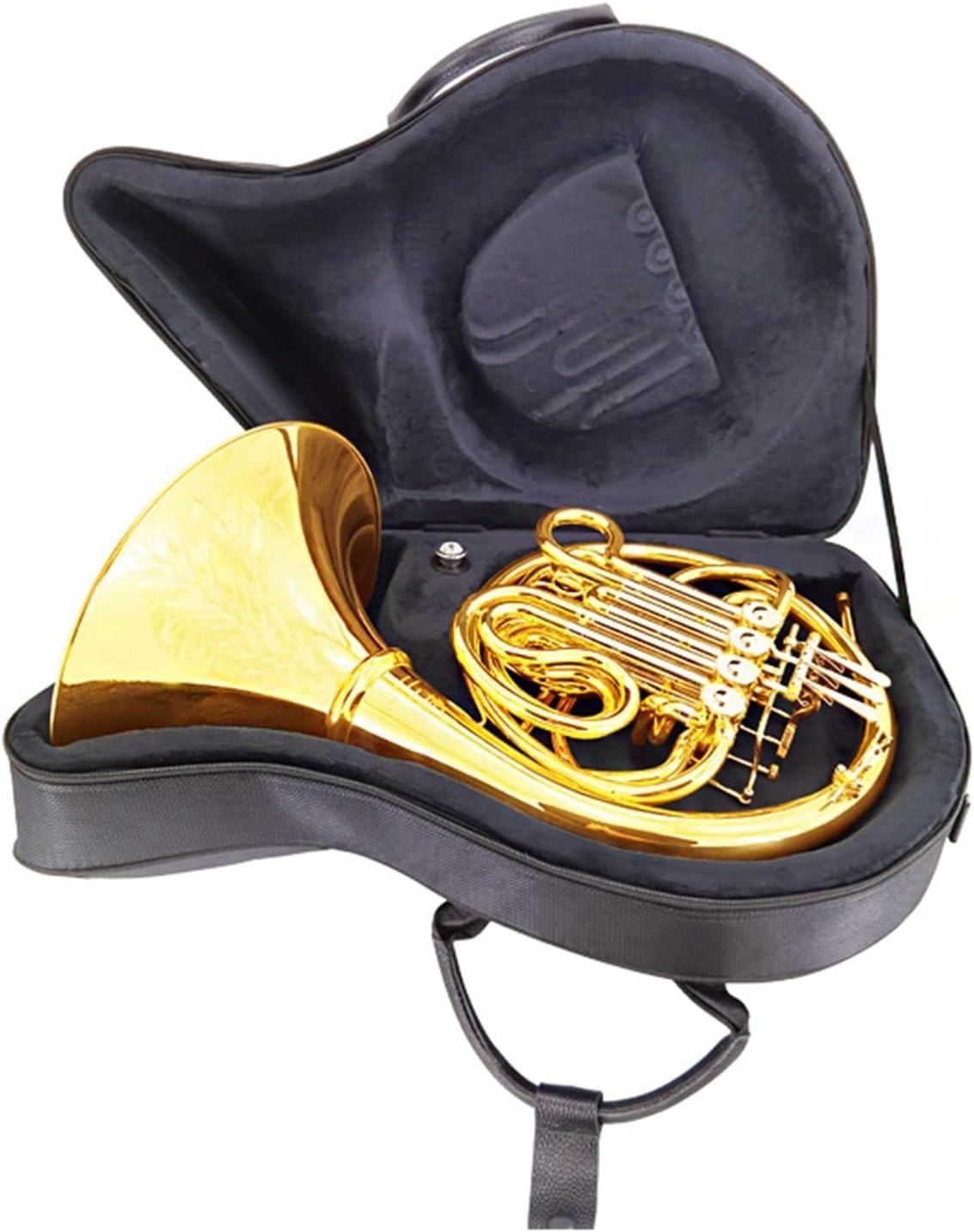 French Horn Instrument 4 Keys Double Row Suitable for Beginners and Adults