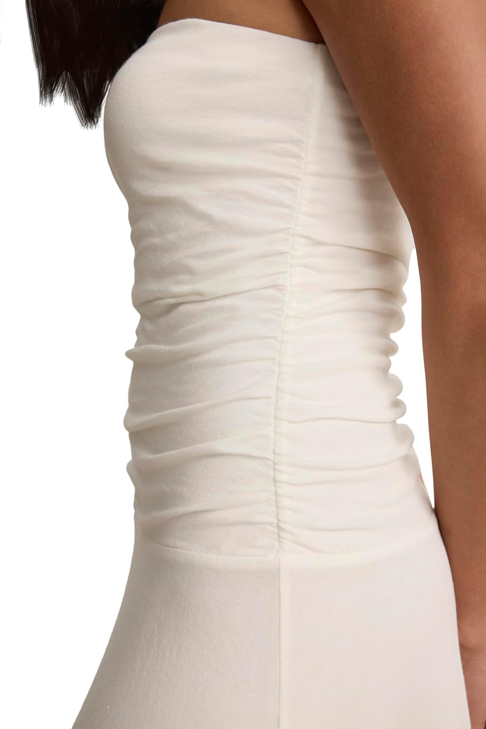 VELVET BY GRAHAM & SPENCER Women's Sonia Vintage Velvet Dress, Parchment, Medium