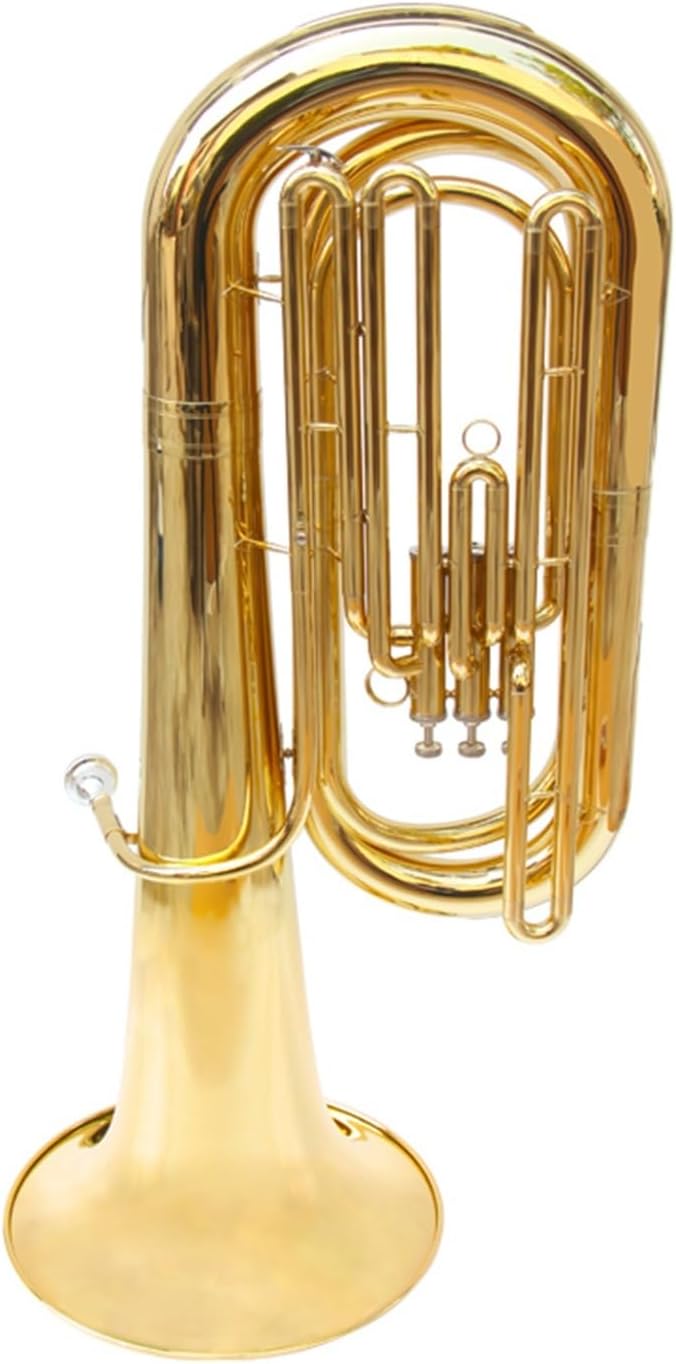 Three Key Grand Horn Euphonium B Flat Key Upright Keys Lacquered Brass Instrument Gold Euphonium All-brass Instrument