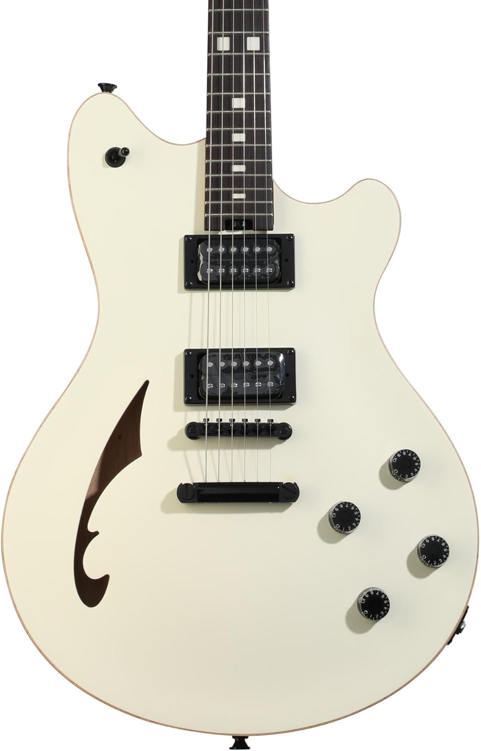 EVH SA-126 Standard Semi-hollowbody Electric Guitar - Vintage White