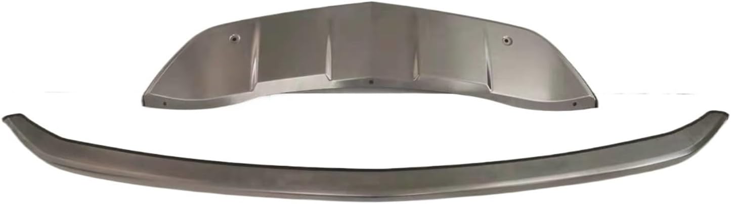 Car Accessories Guard Plate Front And Rear Bumper Skid Protector Alloy Bumper Cover Trims,Compatible For Cadillac XT5 2018 2019 2020(2020)