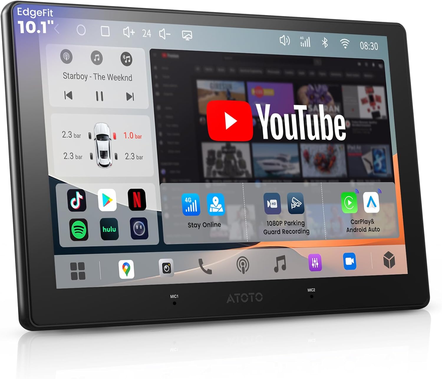 Double Din Car Stereo Android - 10.1