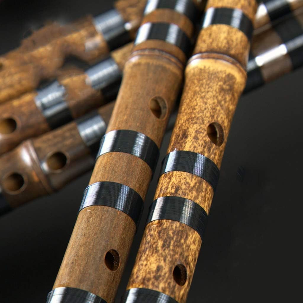 Flute Bamboo Flute Professional Transverse Bamboo Bass Flutes Woodwind Musical Instruments Bamboo Flute C Flute Musical Instrument (Color : C)