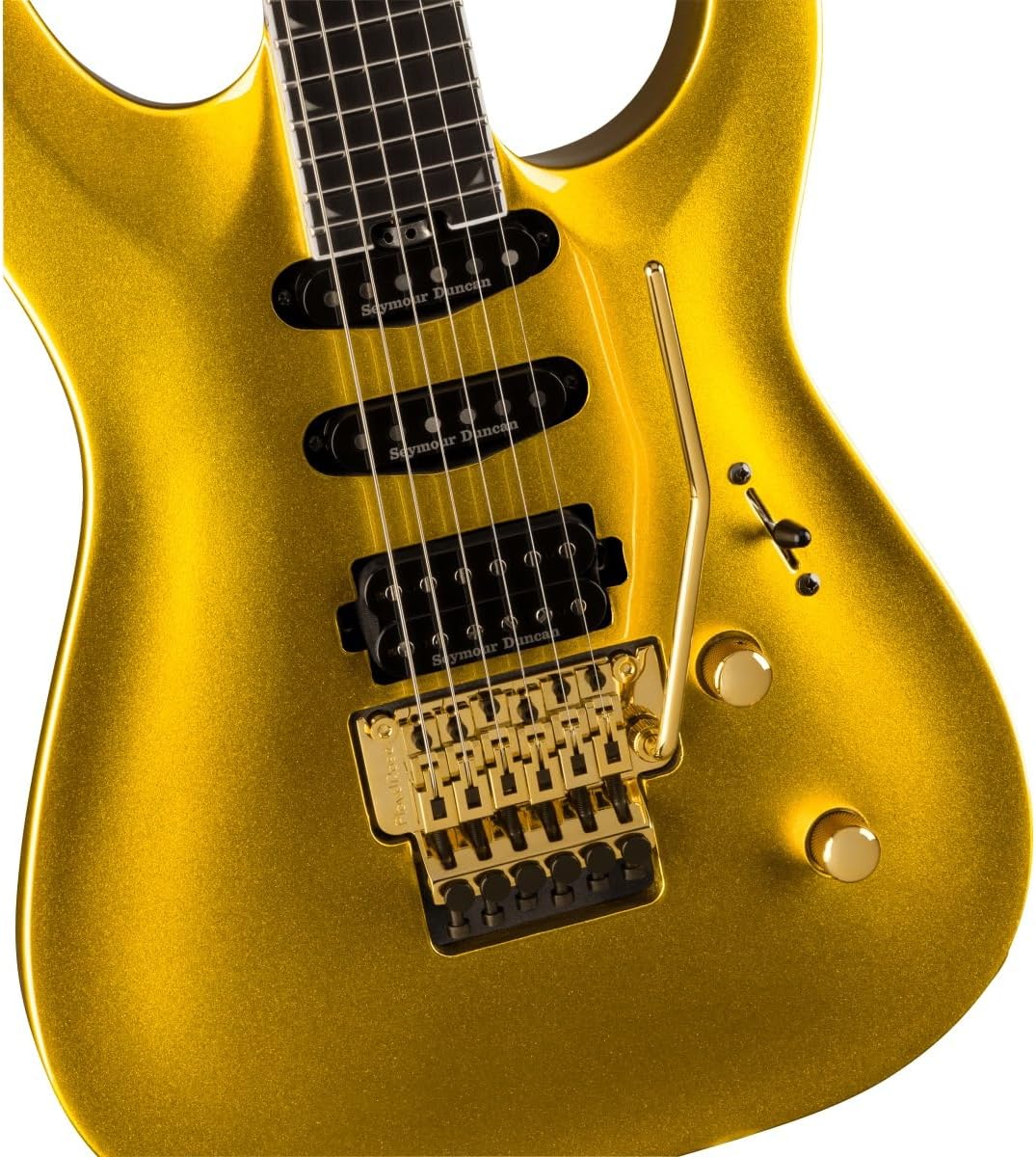 Jackson Pro Plus Series Soloist SLA3 Electric Guitar - Gold Bullion