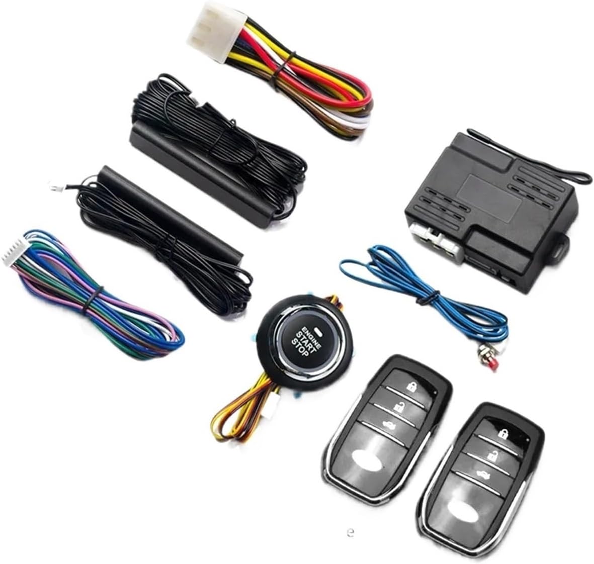 Car Alarm Keyless Entry Fit for Smart APP Start Stop Cars Ignition Button with Starter Start Kit(SD806BT-X5)