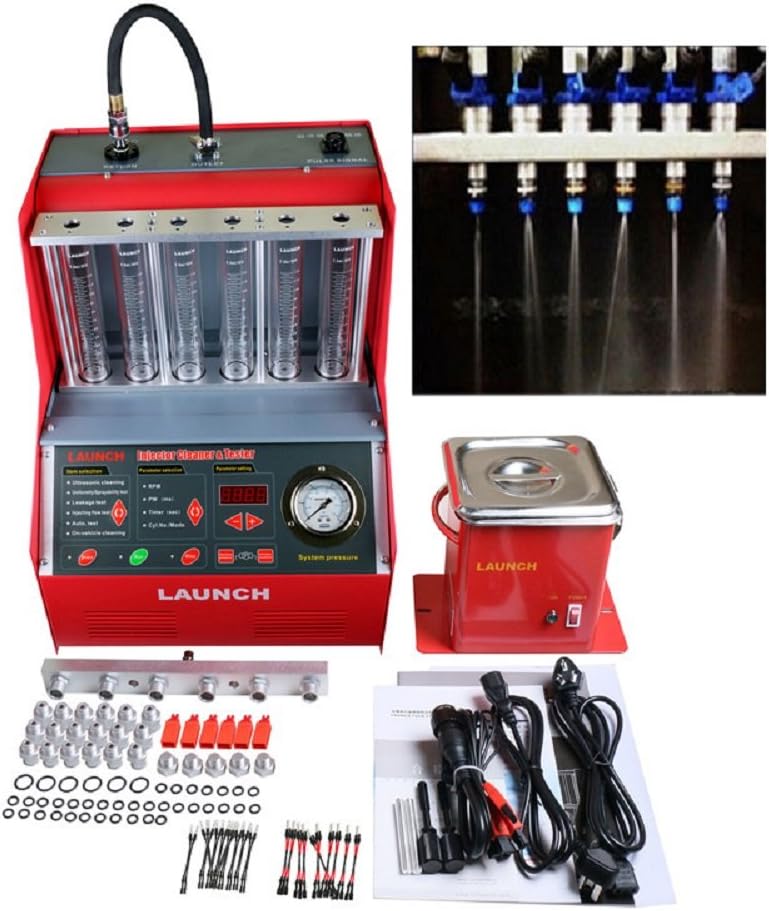 Autool Launch CNC602A Injector Cleaner and Tester with 110V Transformer