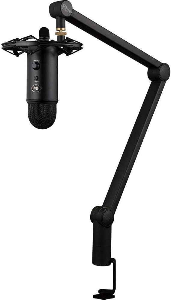 Blue Yeticaster Pro Broadcast Plus Pack Bundle with Presonus StudioOne 5 Artist DAW, iZotope RX Elements Plug-in and Groover 3 Tutorials 3-Month Subscription