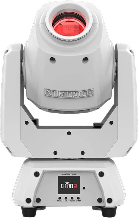Audiosavings Bundle: (2) Chauvet DJ Intimidator Spot 260X White DMX LED Moving Head Light w/RF Receiver