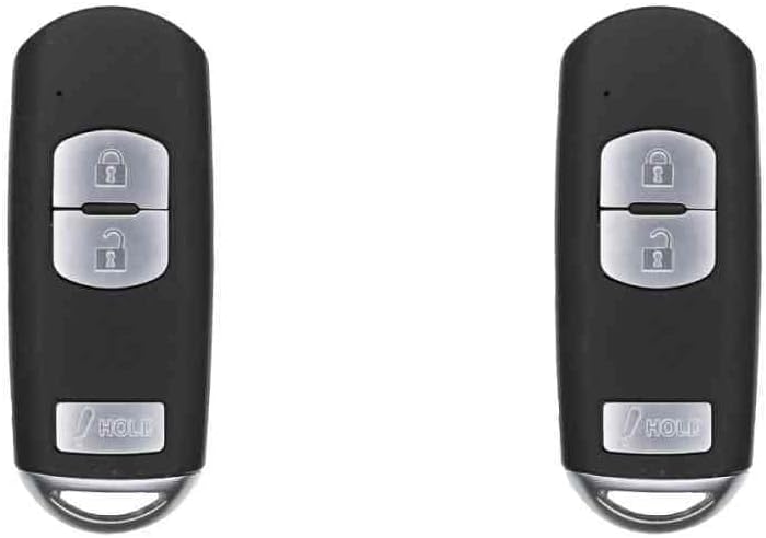 Replacement Smart Key Fob for Mazda CX5 2015 FCC WAZSKE13D01 Part Number KDY3-67-5DY KD33-67-5RY KD33675RY Pack of 2