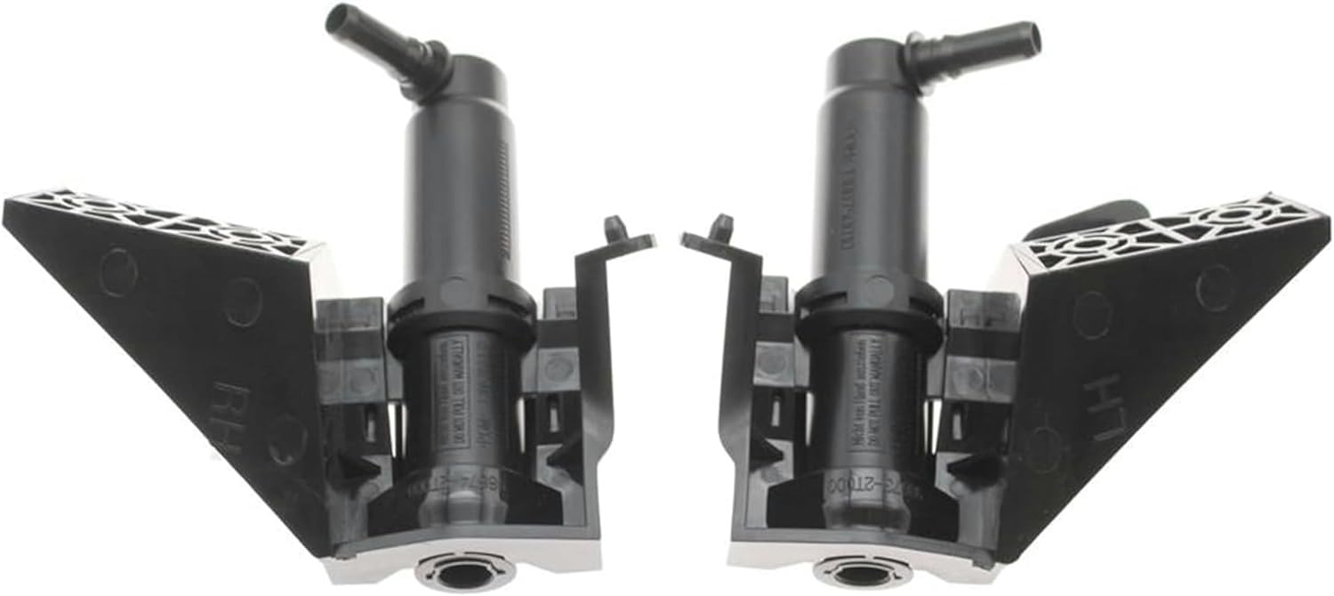 Car Headlight Washer Nozzle 2Pcs Car Headlight Washer Nozzle Head Light Cleaning Jet Pump Water Sprayer 98673-2T000 98674-2T000 for Kia for K5 for Optima 2013 2014