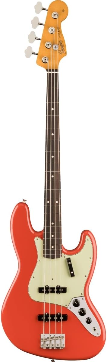 Fender Vintera II '60s Jazz Bass - Fiesta Red with Rosewood Fingerboard