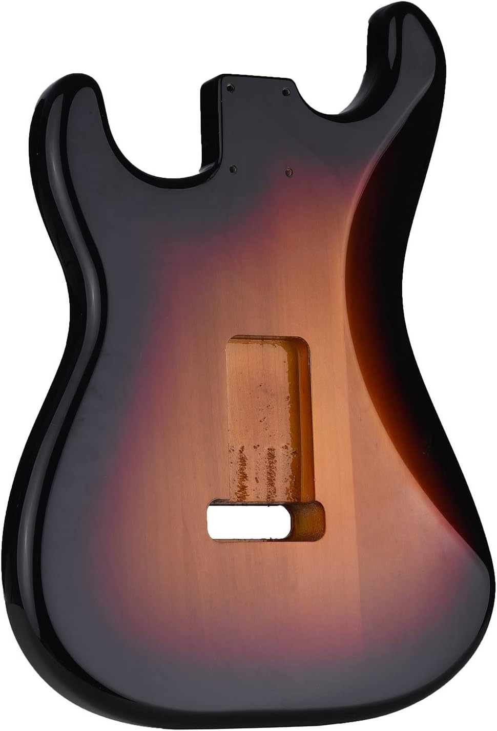 TSTS Electric Guitar Body Unfinished Alder Wood Blank Electric Guitars DIY for ST Guitar Parts Guitar DIY Accessory
