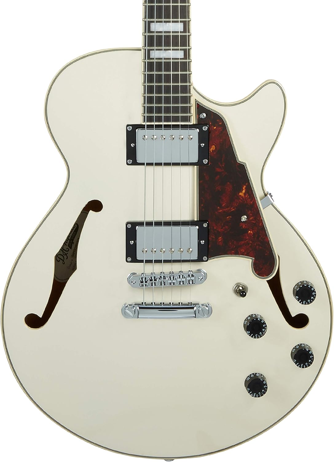 D'Angelico 12 String Semi-Hollow-Body Electric Guitar, Right (DAPSSCMPCSCB)