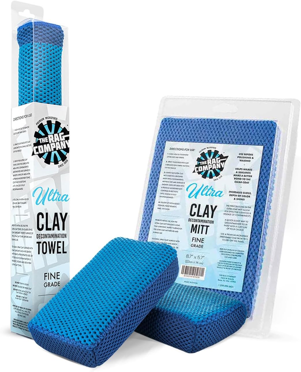 The Rag Company Ultra Clay Bundle