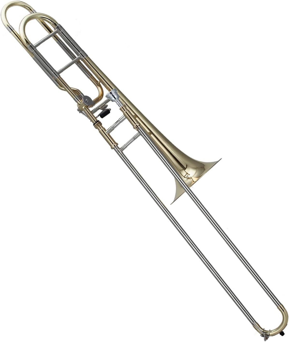 Tenor trombone brass instrument suitable for beginners to practice