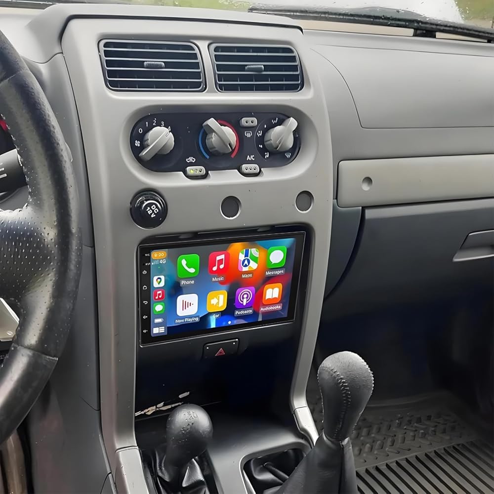PHEZEN 7 inch Touchscreen Car Stereo for 2002-2004 Nissan Frontier, Android 13 Car Radio with Carplay & Android Auto GPS Navigation BT Mirror Link WiFi Backup Camera 2+32G
