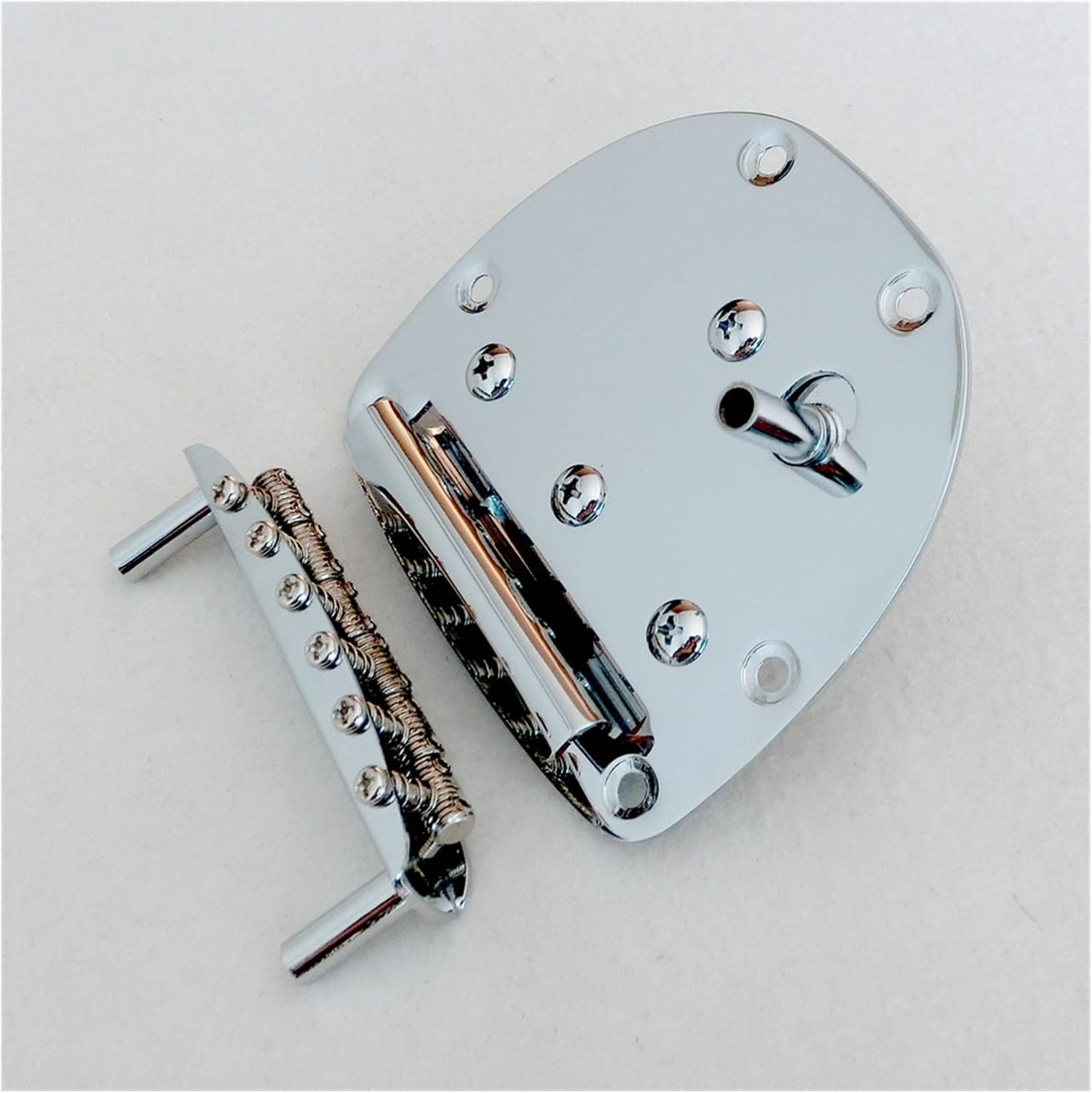 Chrome Guitar Tremolo for Bass Guitar Repaclement Guitar Bridge Electric Guitar Bridge