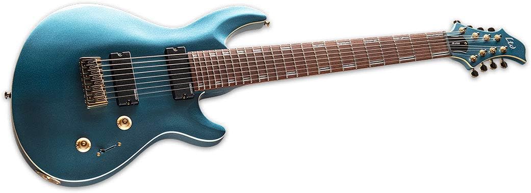 ESP LTD JR-208 Javier Reyes Signature Series Electric Guitar, Pelham Blue